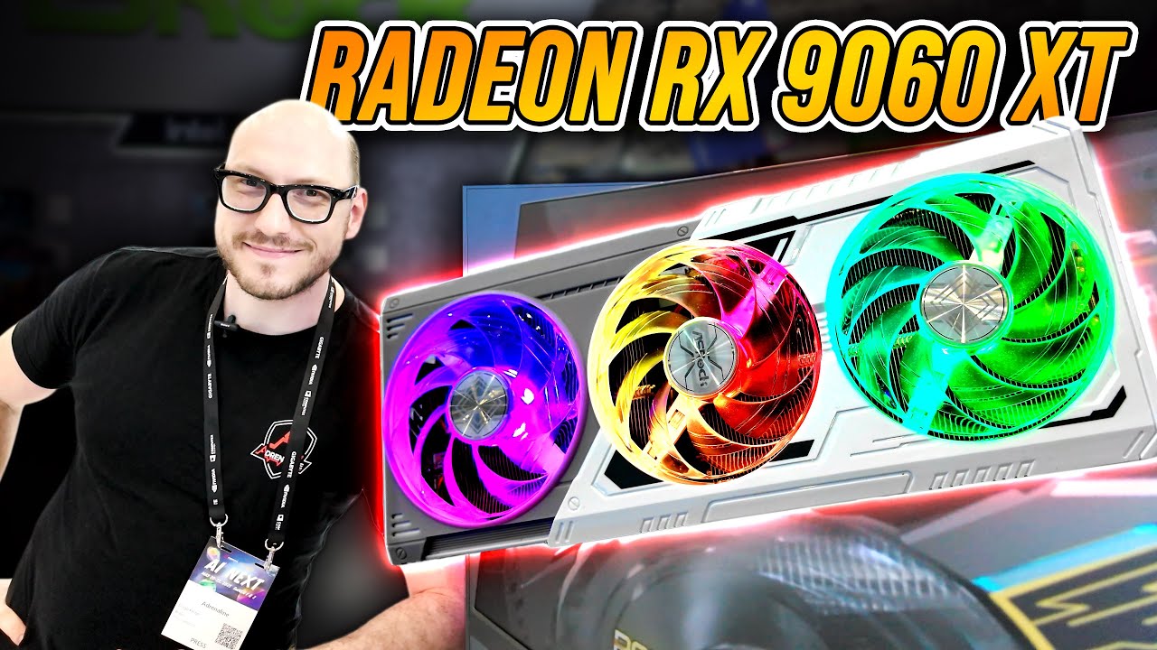 SUA NOVA GPU? CHEGOU a Radeon RX 9060 XT! E teve mais