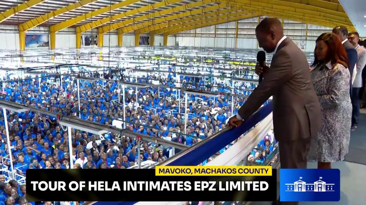 Tour of Hela Intimates EPZ Limited, Mavoko, Machakos County.