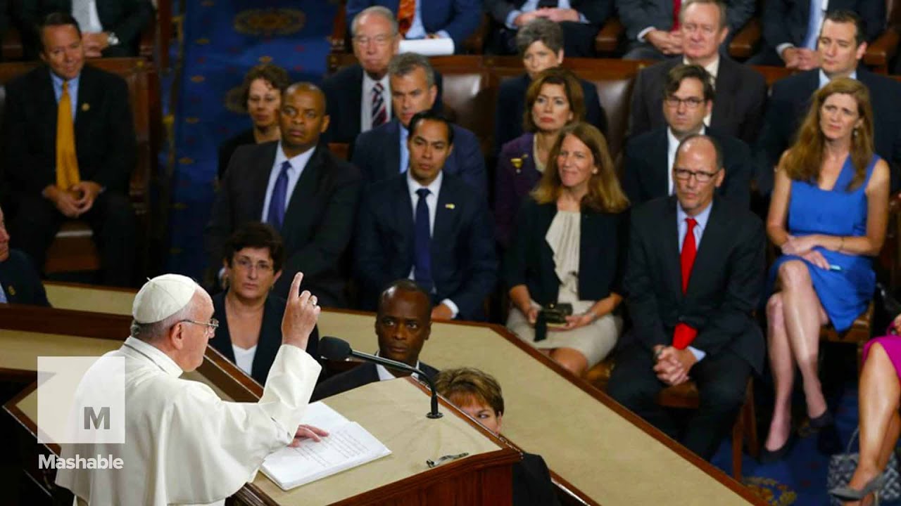 5 Crucial Moments From Pope Francis' History-Making Speech to Congress | Mashable News