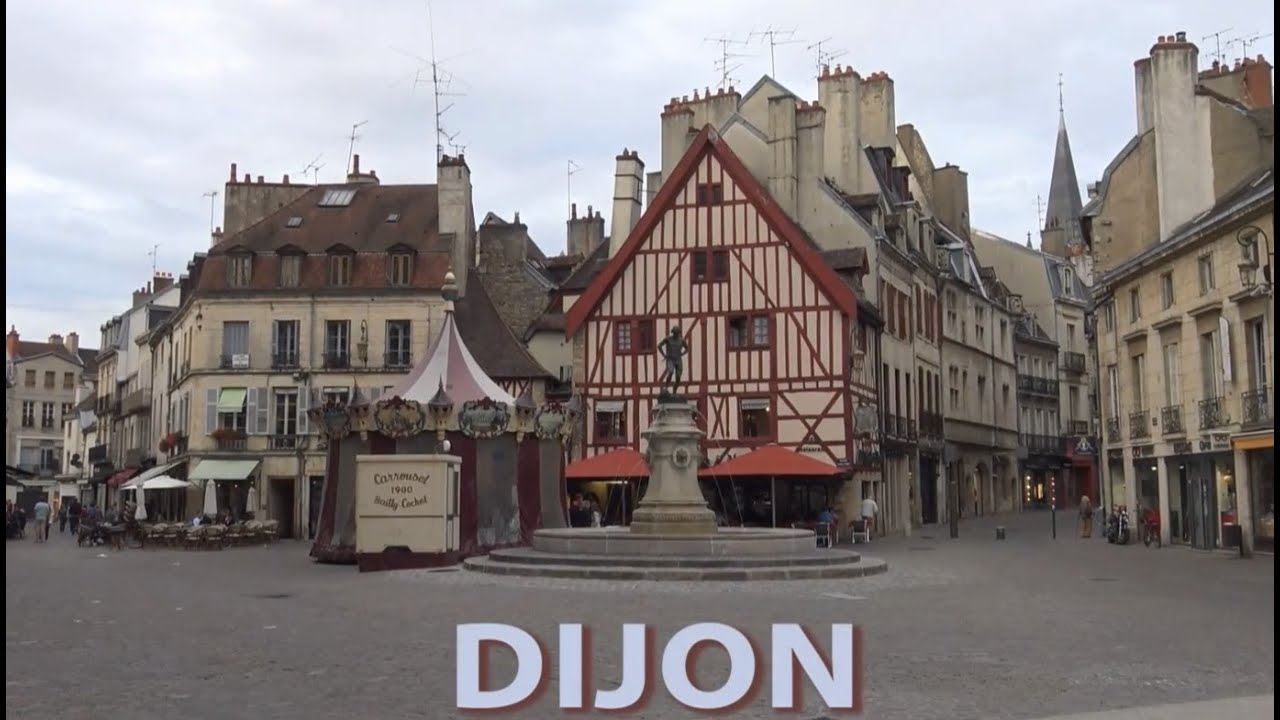 ► Balade dans le centre historique de Dijon (Bourgogne)