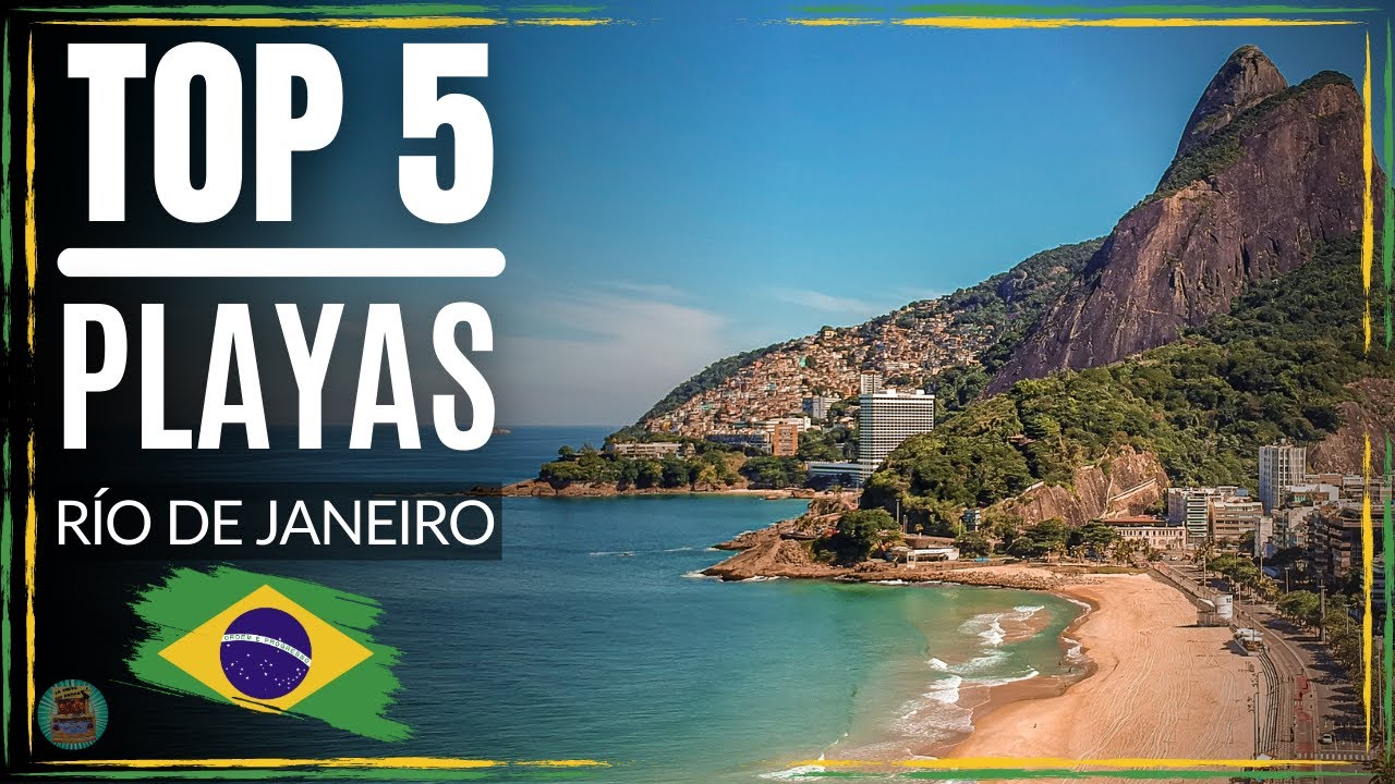 📢LAS MEJORES 5 PLAYAS🌊🌴🏖 DEL ESTADO DE 📍RIO DE JANEIRO, BRASIL, PAIS TROPICAL 🥥⛱.  #brasil #praia
