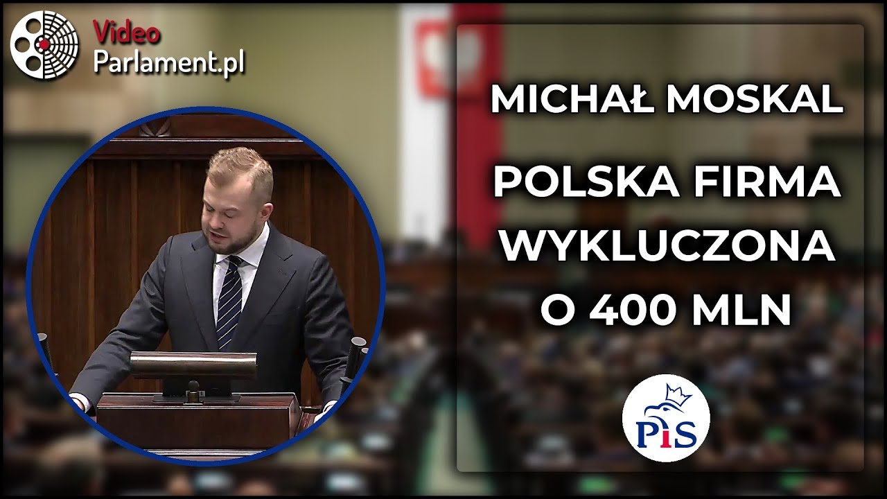Michał Moskal - Polska firma wykluczona z Rail Baltica