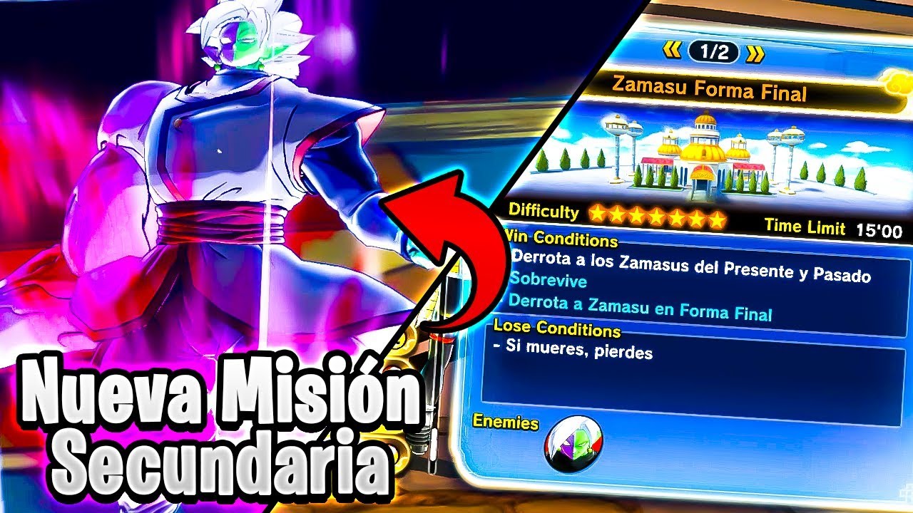 Nueva Mision ZAMASU FORMA FINAL - Dragon Ball Xenoverse 2