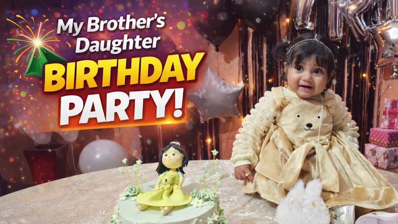 Birthday of My Brother's Daughter and Book Buying with Children