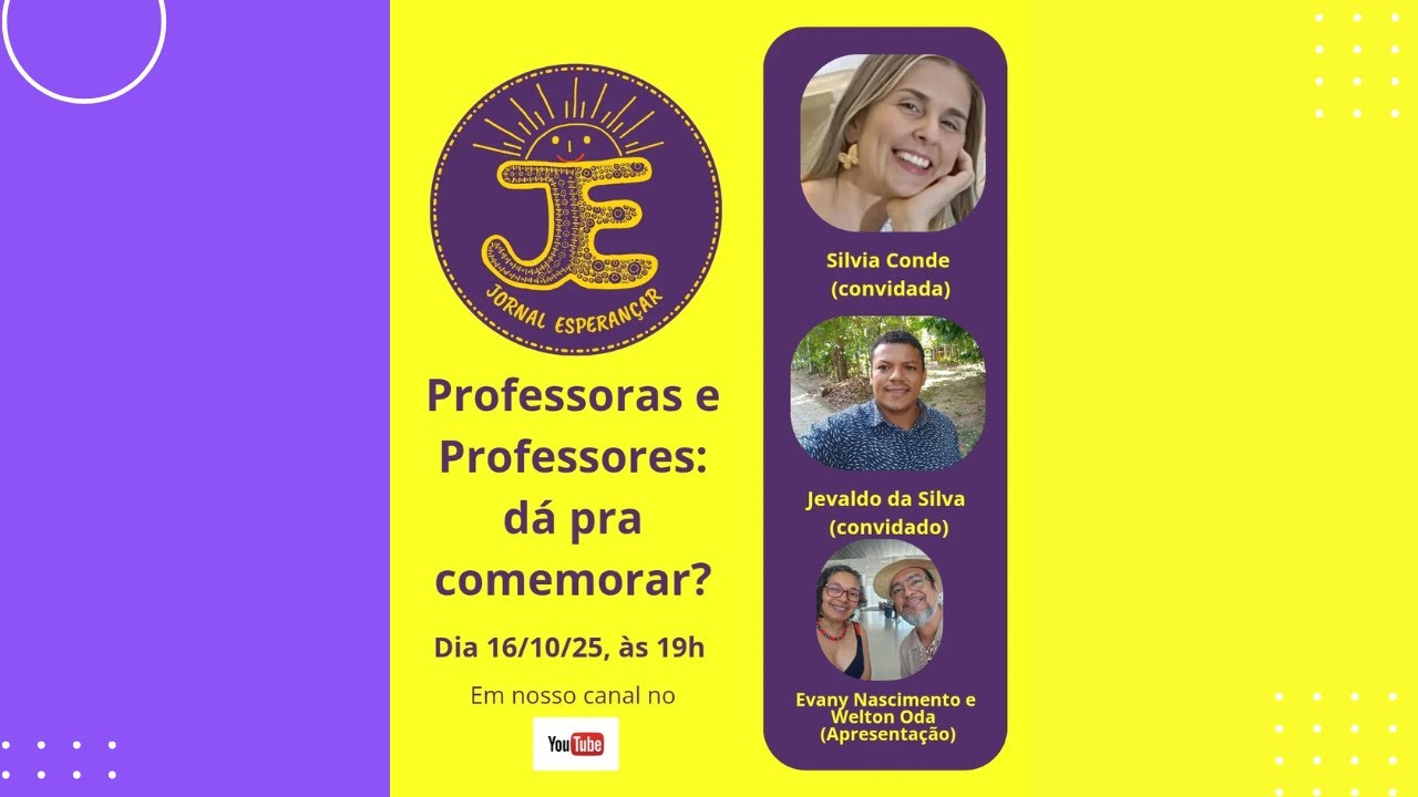 #Episódio46 - Professora Silvia Conde & Professor Jevaldo da Silva