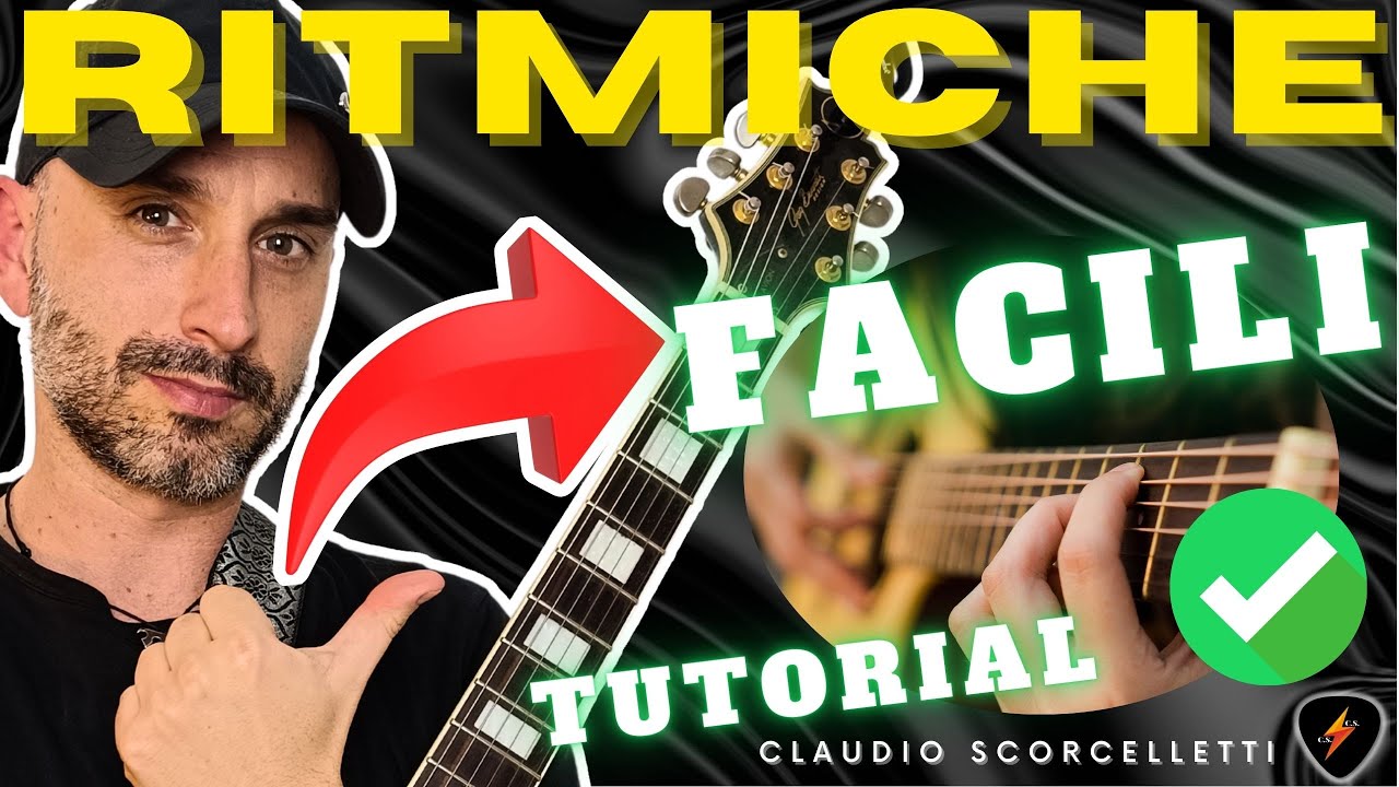 RITMICHE FACILI con la CHITARRA ACUSTICA