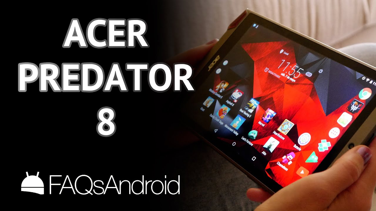Acer Predator 8: análisis de una tablet android para gamers