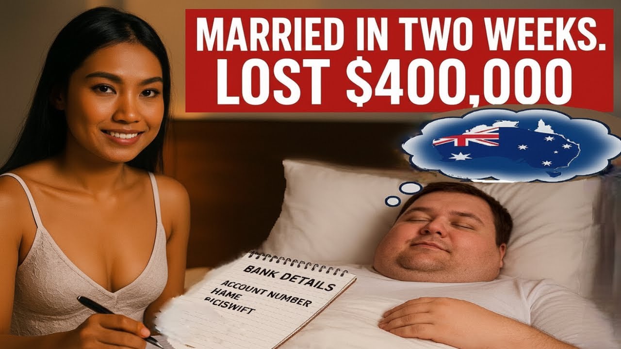 $400K GONE — Married Her in 2 Weeks, Then She Vanished! 🇦🇺