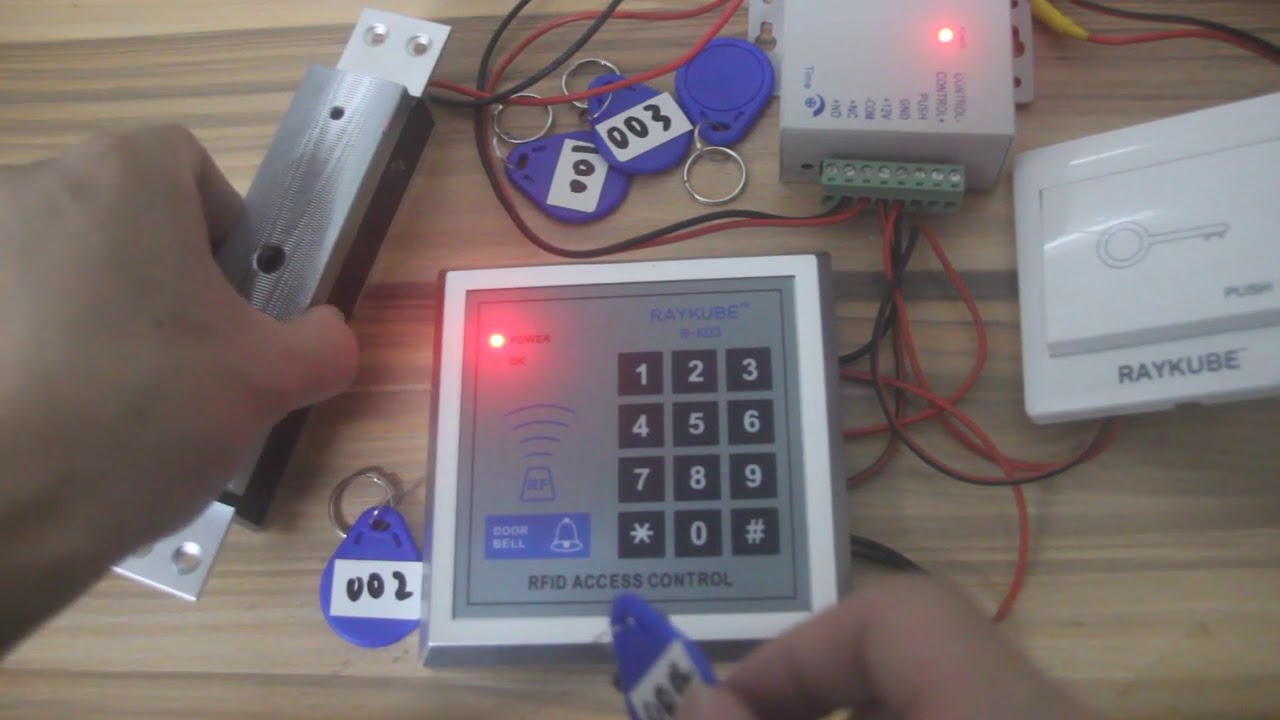 RAYKUBE R-K03 Access Control operation introduction