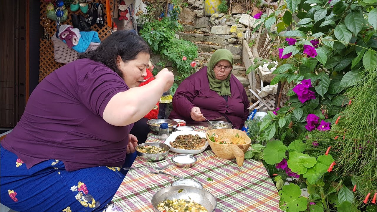 DALLAMA PİŞİRDİM HEP BERABER YEDİK BAHÇEDE 🌶😋