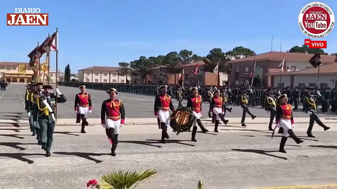 Resumen - Jura de Bandera de la 130ª Promoción de la Academia de la Guardia Civil de Baeza