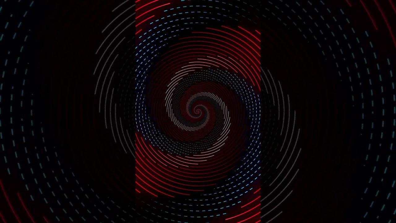 Trippy Infinite Tunnel Background Animated Video Loop | Copyright-Free | Full HD