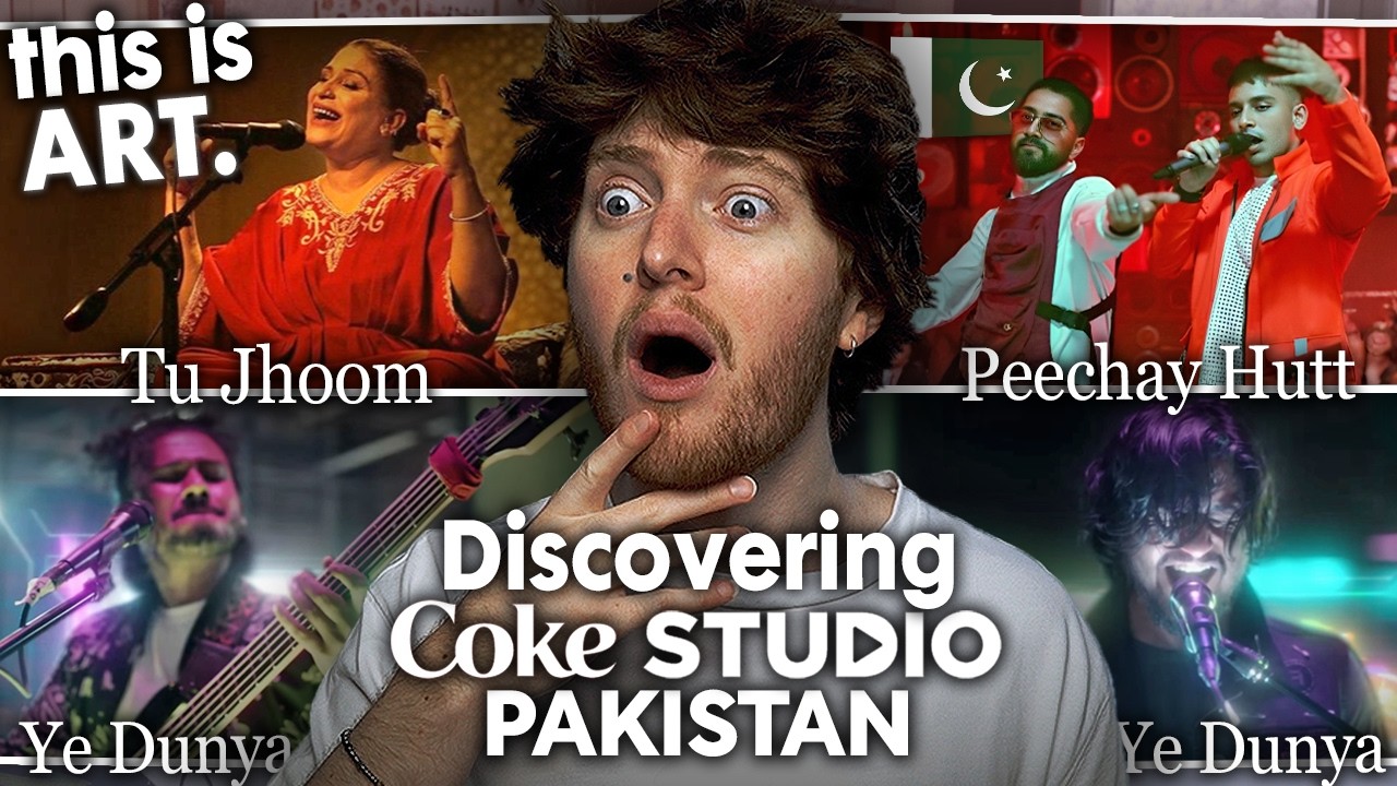 ОТКРОЙТЕ ДЛЯ СЕБЯ Coke STUDIO ПАКИСТАН! (Ту Джум, Пичай Хатт, Йе Дуня | Реакция)