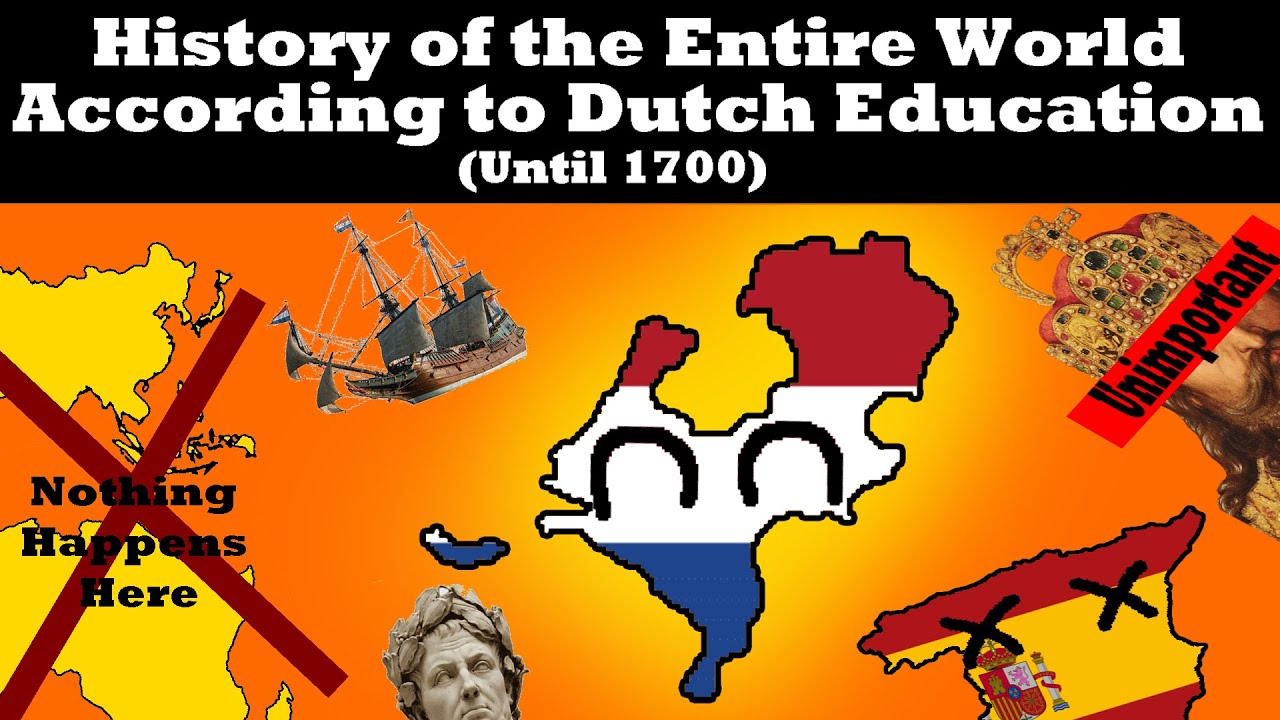 Literally ALL of History Until 1700 (According to Dutch Education)