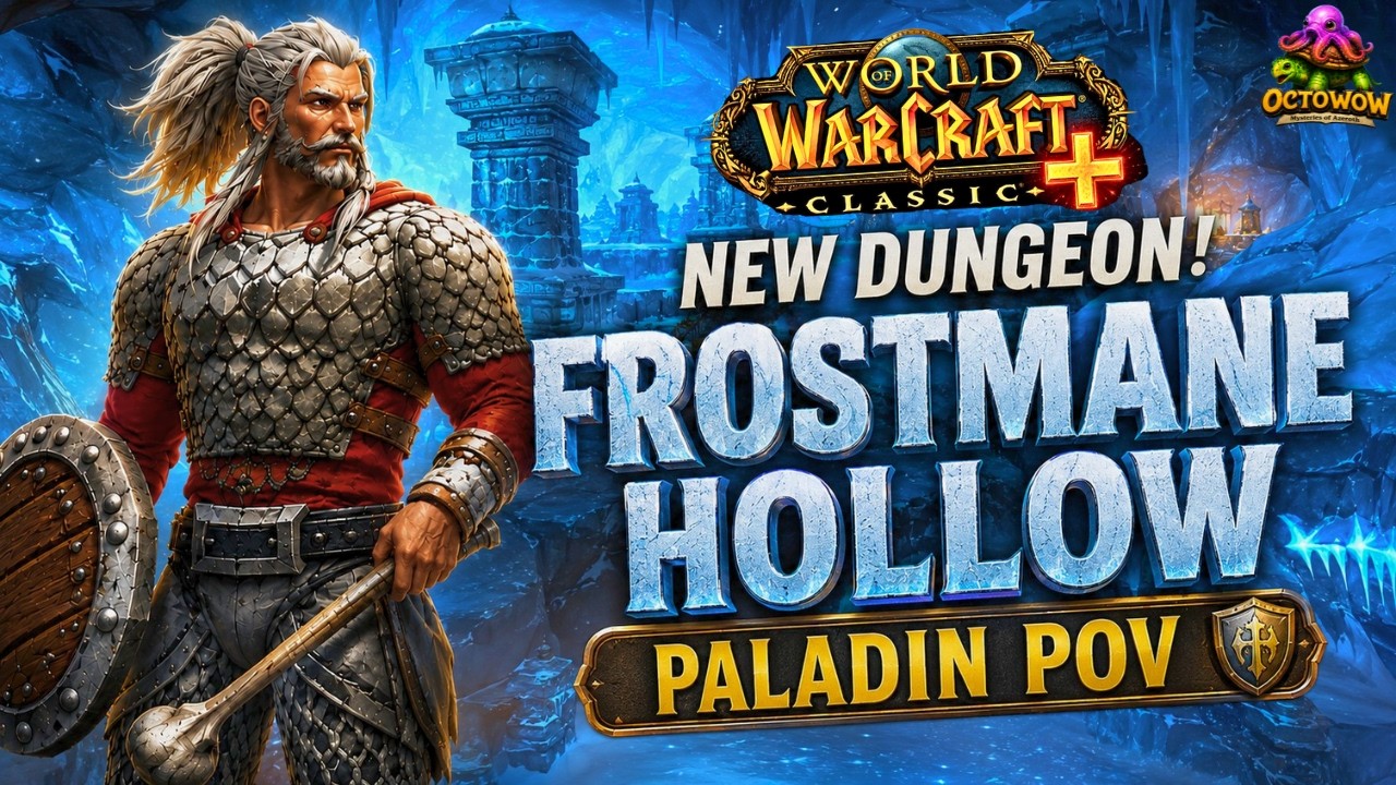 OctoWoW! (TurtleWoW) 🔥 | Новое подземелье: Frostmane Hollow &mdash; Прокачка моего вампира-паладина чер...