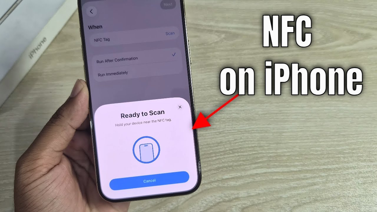 Как включить NFC на iPhone?