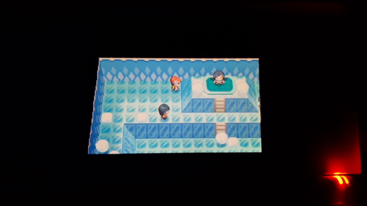 Pokemon diamante: El gimnasio de hielo.