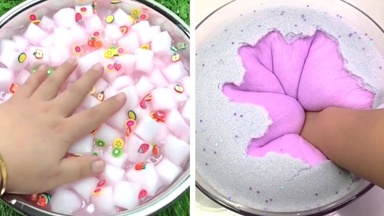 Vídeos de Slime Satisfatório & Relaxante #134