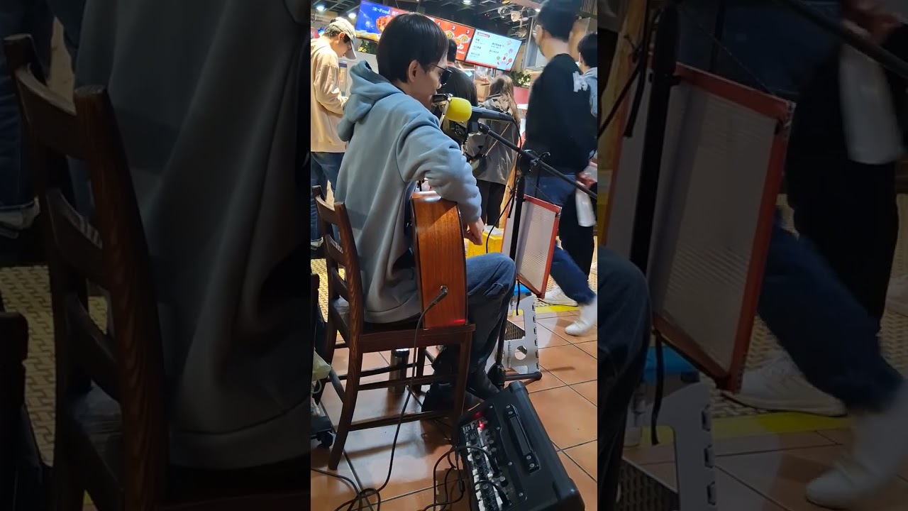 陳漢傑 其實你不懂我的心 大遠百12樓口琴加吉他演奏