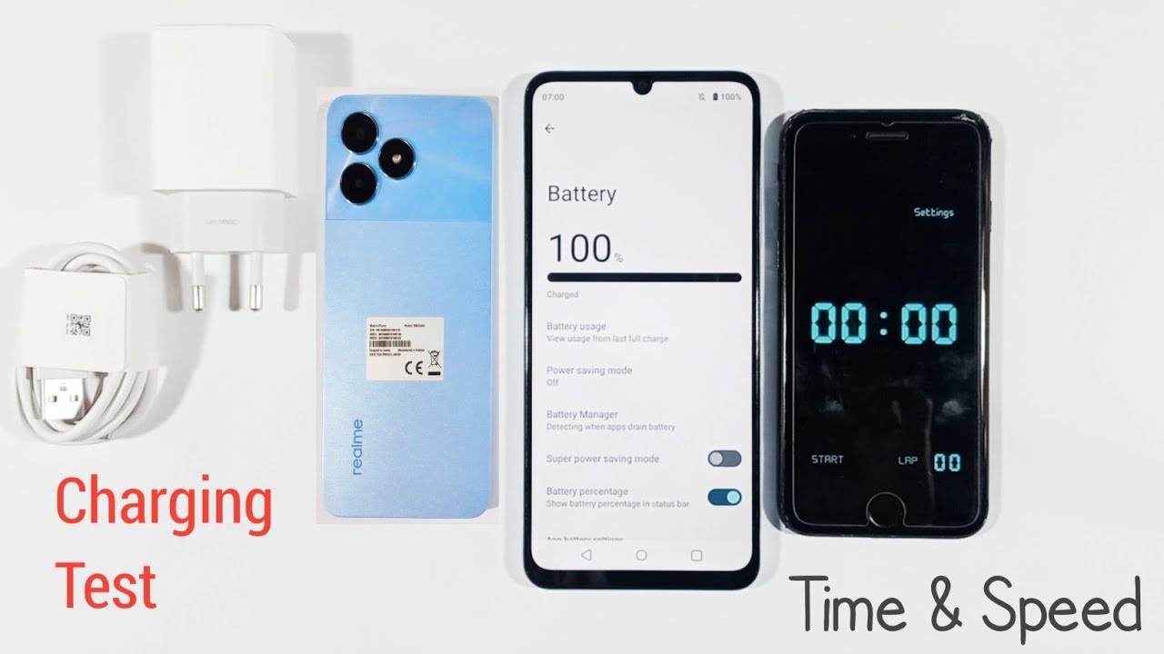 Realme Note 50 | Charging Test | Time & Speed | 5000Mah Battery