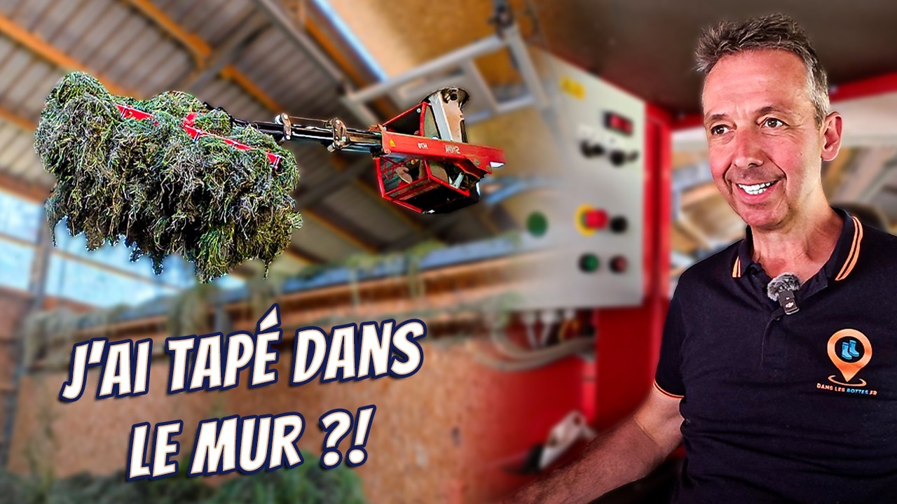 De belles machines pour la fenaison : autochargeuse et machine à griffe ! 🚜