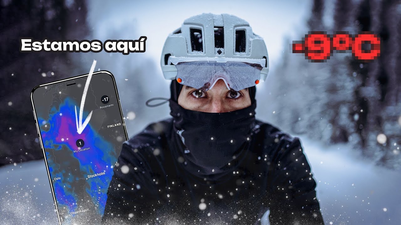 🇸🇪 SE AVECINA un TEMPORAL de FRÍO y NIEVE mientras CRUZAMOS SUECIA en BICICLETA | #RoadToLapland #24