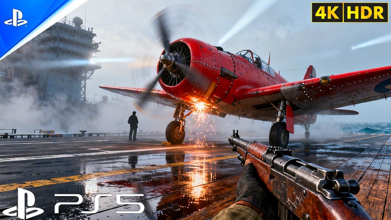 (PS5 PRO) THE BATTLE OF MIDWAY 1942 | Immersive ULTRA Graphics Gameplay [4K 60FPS HDR] Call of Duty