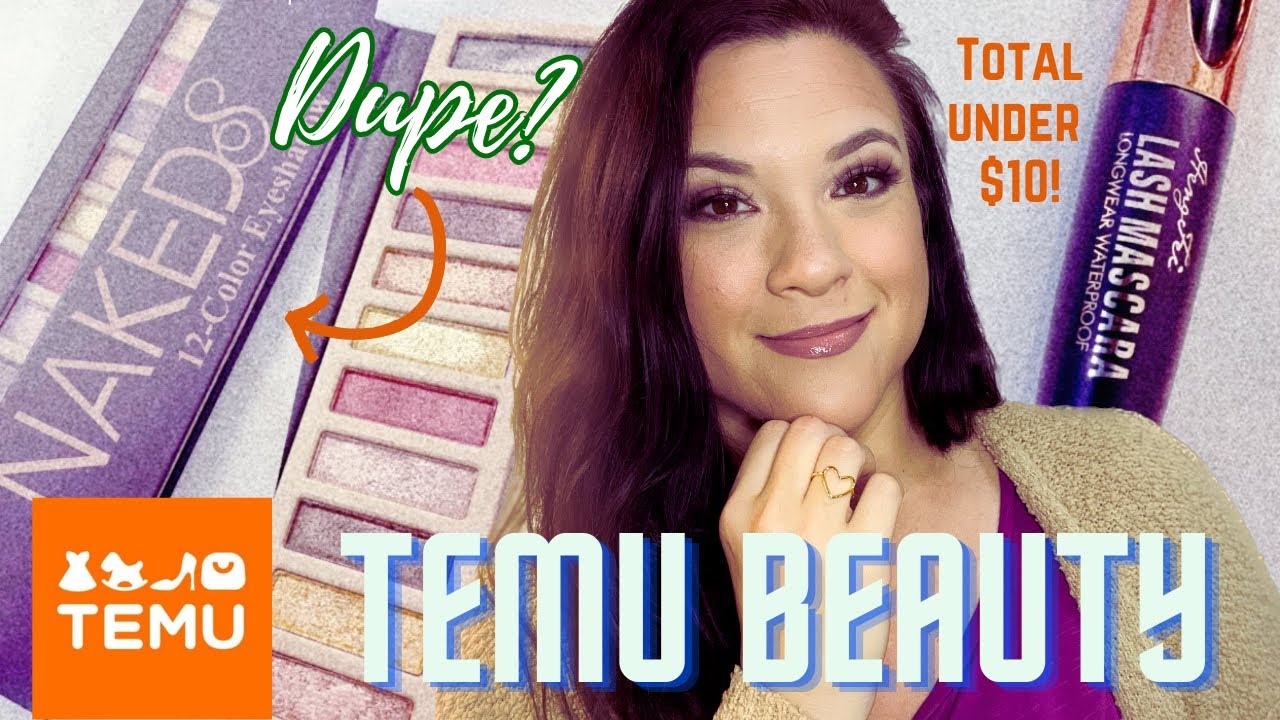 TEMU BEAUTY PT. 2: EYESHADOW PALETTE DUPE, 4D FIBER MASCARA & MORE! HAUL REVIEW & 4 EYE LOOKS!