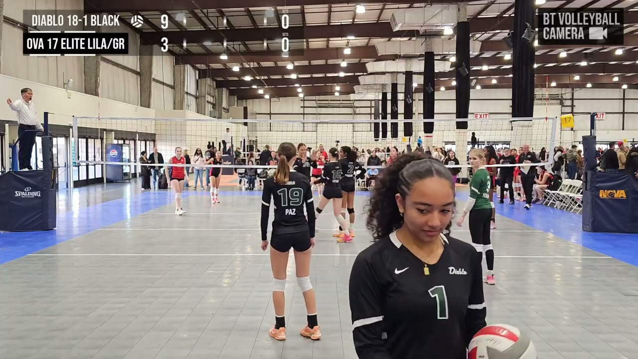 2026 NCVA Girls Power League Qualifier: OVA 17 Elite Lila/Greg vs Diablo 18-1 Black