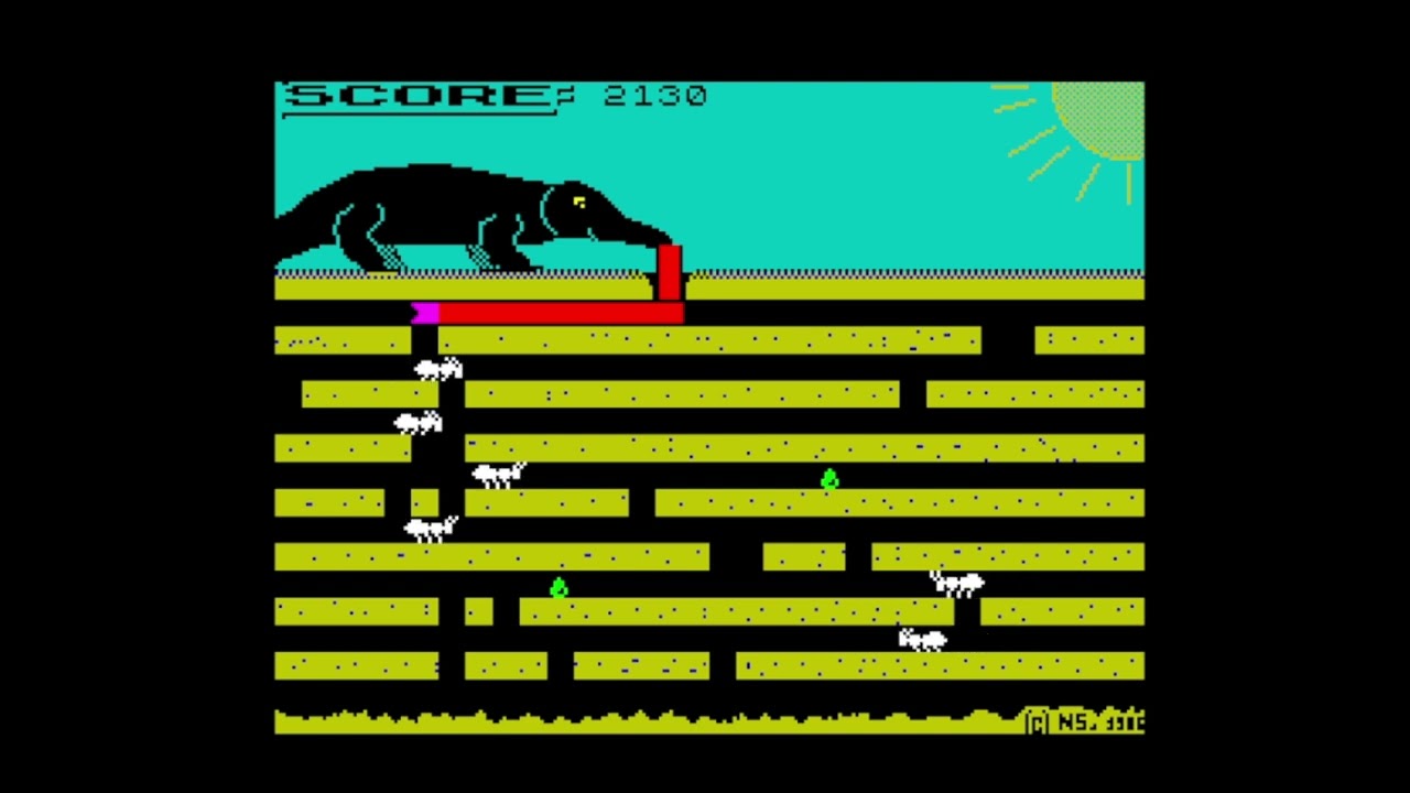 Anteater - ZX Spectrum - gameplay