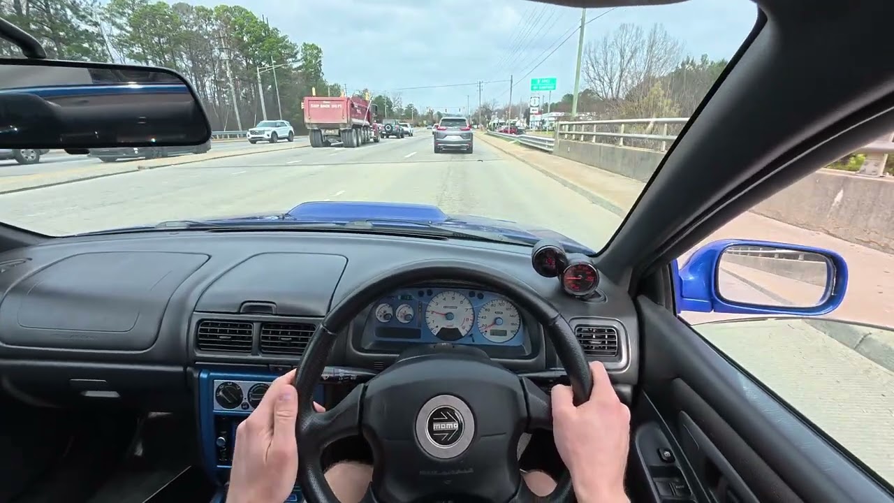 2 14L Stroker Powered 1999 Subaru Impreza WRX STi Version VI Type RA Limited - POV Drive