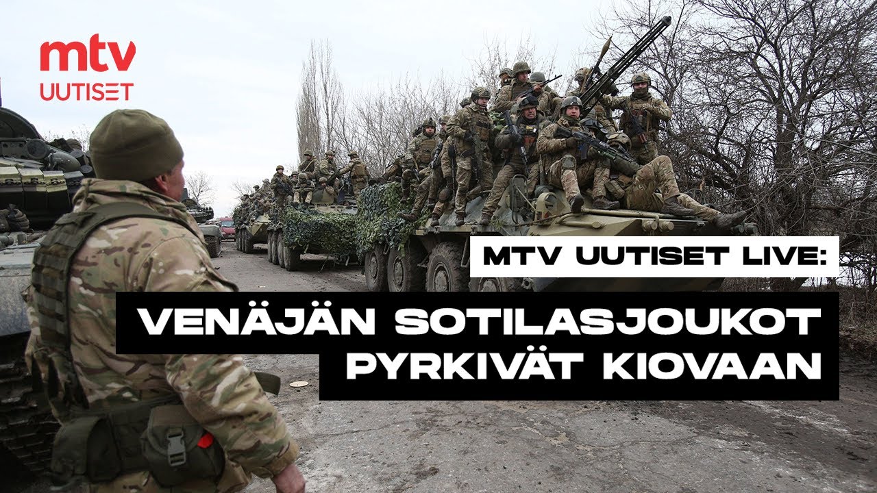 🔴 MTV:n erikoislähetys: Ukrainan sodan viimeisimmät käänteet hetki hetkeltä