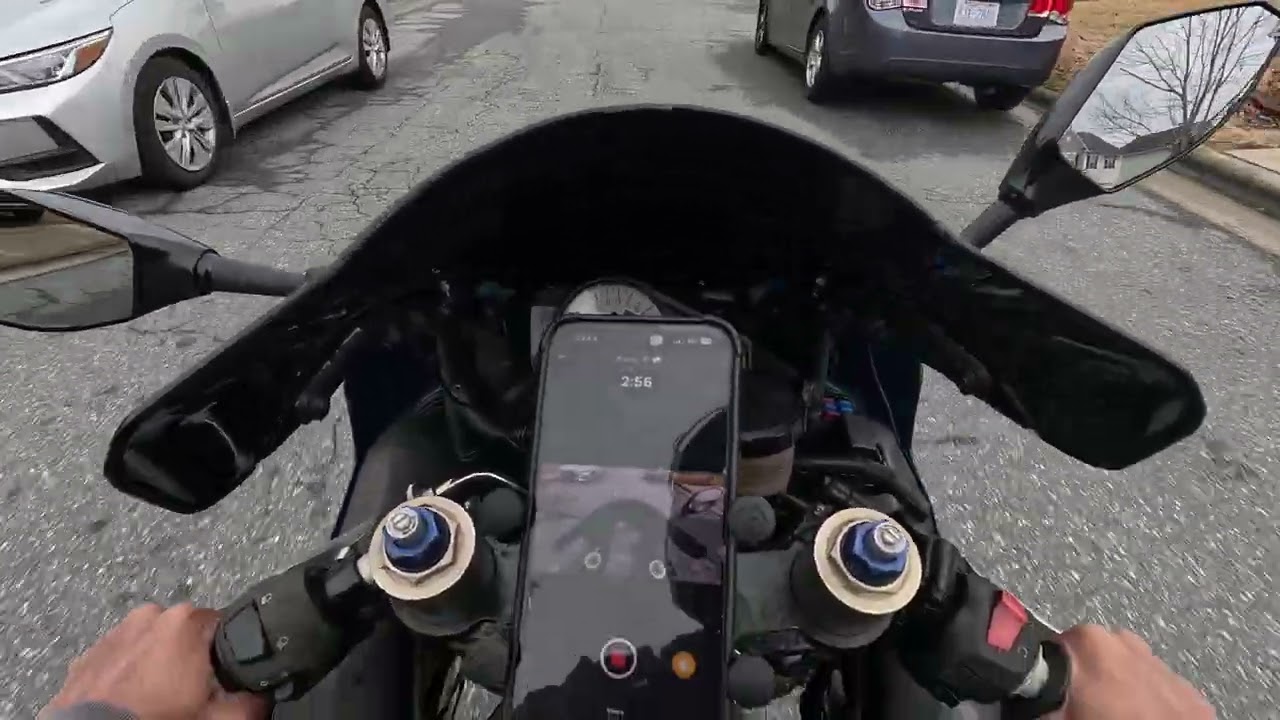 Suzuki GSXR 750 test ride 