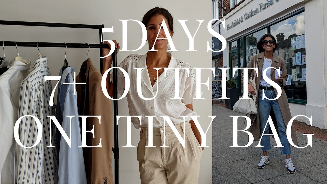 Packing Light: 7 Outfits, 5 days, One Carry-on Backpack - Mini Travel Capsule