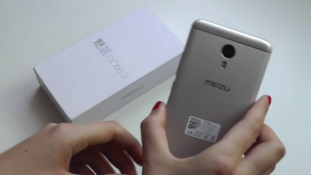 Meizu m3 Note - rozpakowanie