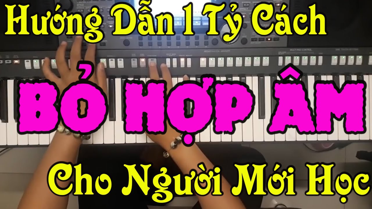 Hướng dẫn bỏ hợp âm khi mới học đàn | Trần Khánh
