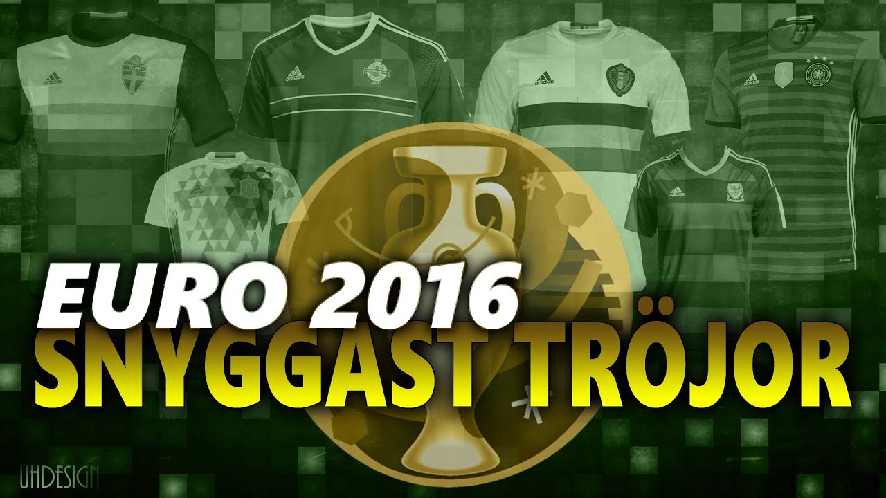 Fotbollssnack utser EMs snyggaste matchtr&ouml;jor! Topp 10!