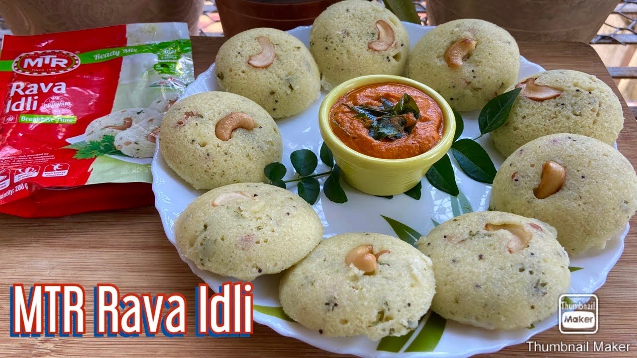 MTR Rava Idli Mix | MTR Rava Idli Recipe | MTR Instant Rava Idli | MTR Rava Idli |