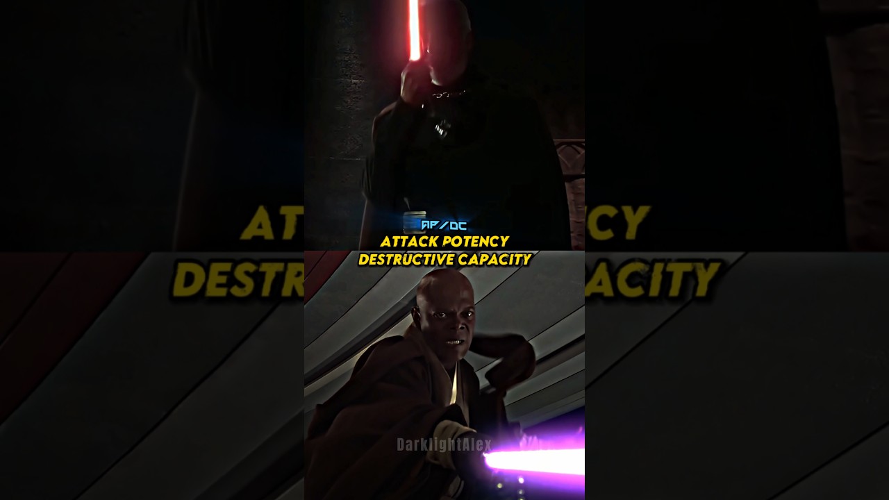 Count Dooku Vs Mace Windu | #shorts