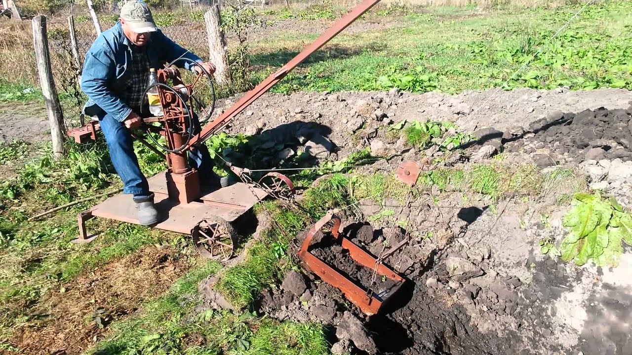 Самодельный экскаватор (Драглайн)