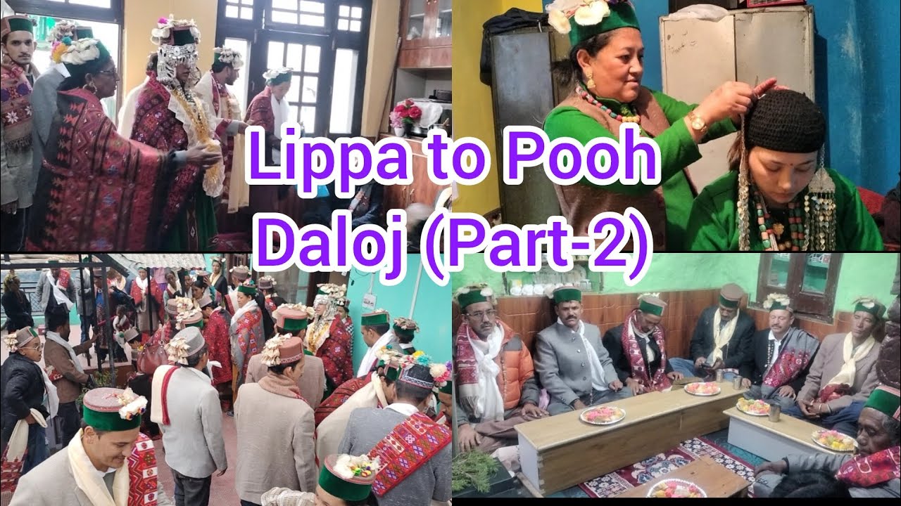 Lippa To Pooh Daloj (Part-2)🥳||  Hum Gye Aaj Lippa Bhatiji ko Chodne❤️ | Kinnauri Wedding |Chhering|