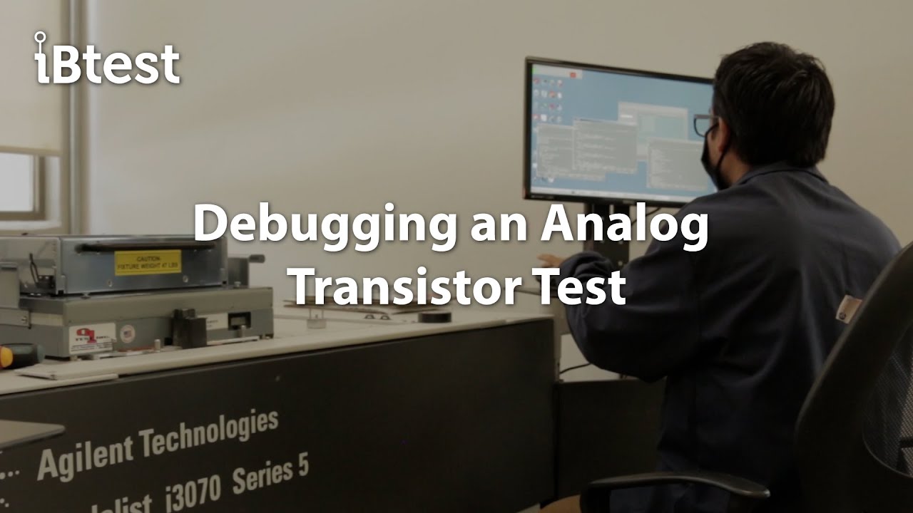 Debugging an Analog Transistor Test