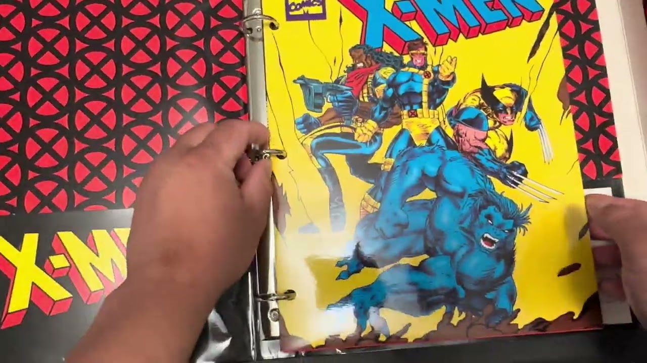 Official Marvel Card Binders Checklist