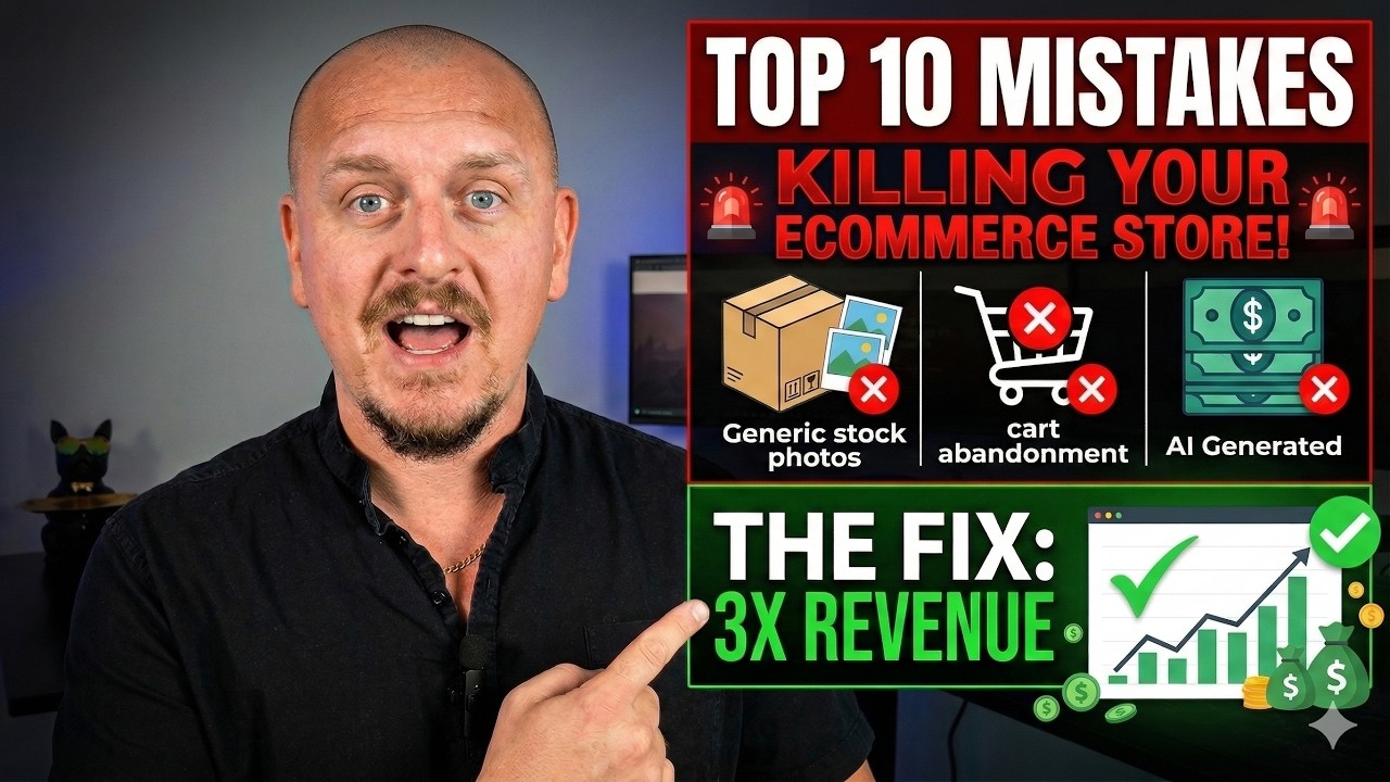 10 Mistakes Killing Your Ecommerce Store (And How to Fix Them)