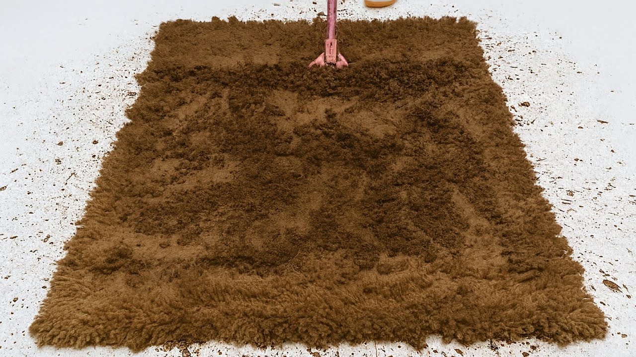 Impossible Challenge: When a Carpet Turns into a Real Pile of Mud!