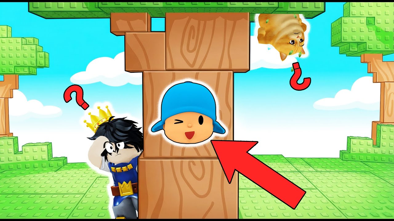 KingZee & Olby Mencari Kepala Pocoyo Tersembunyi Untuk Bertemu Pocoyo | ROBLOX