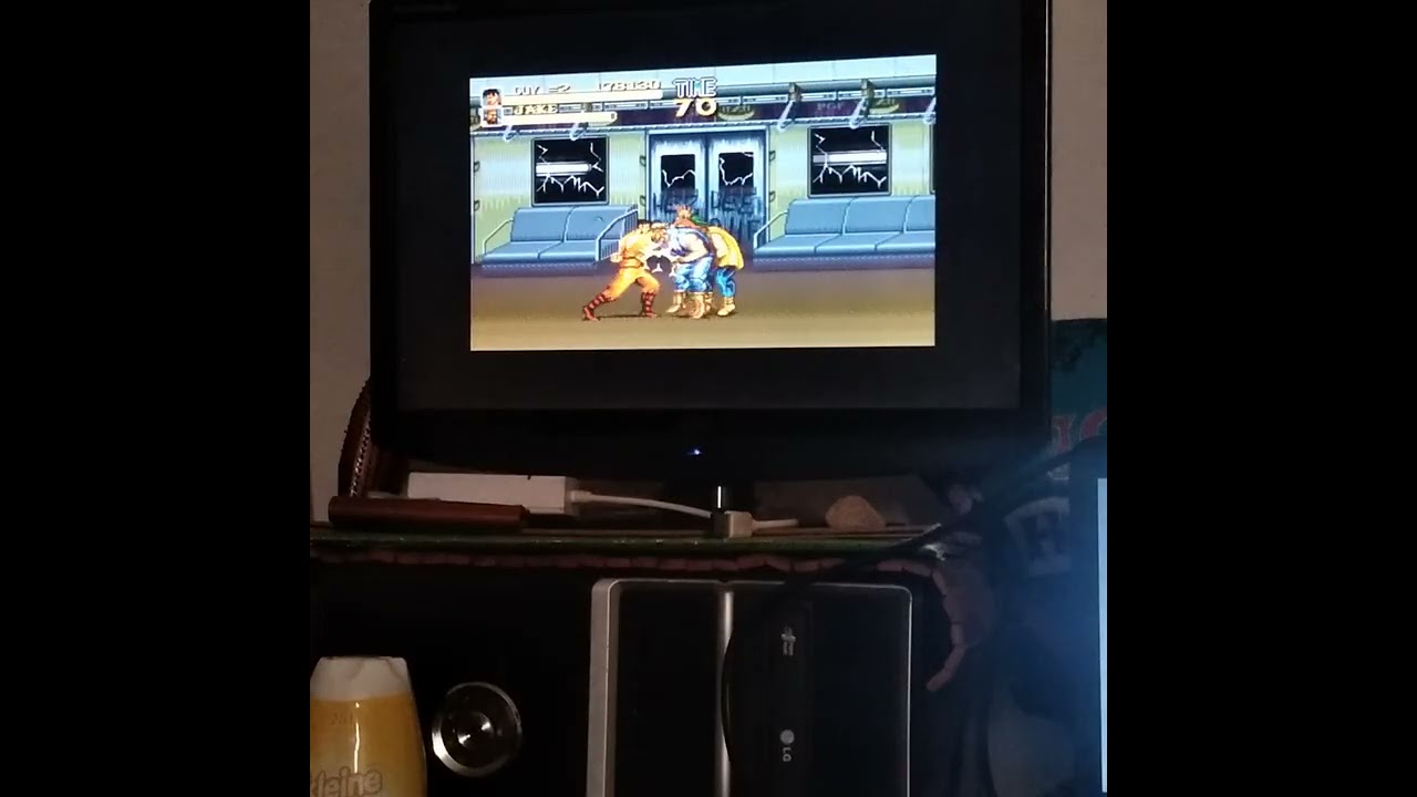 Final fight y popuf mail (Sega CD exelente emulacion PC)  Sonido qlio Ricooooooo.