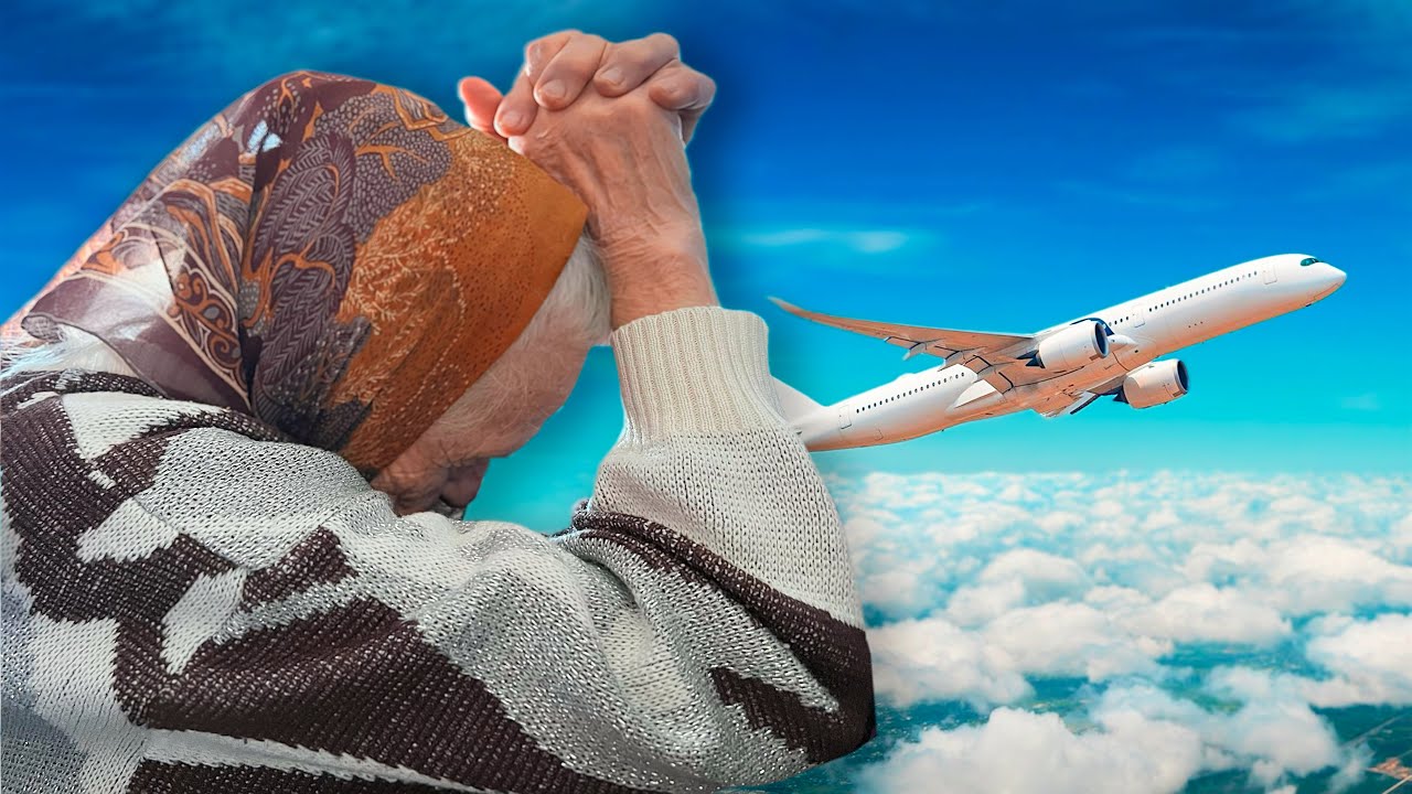 ✈️ PRIMA DATĂ cu AVIONUL la 82 de ani!