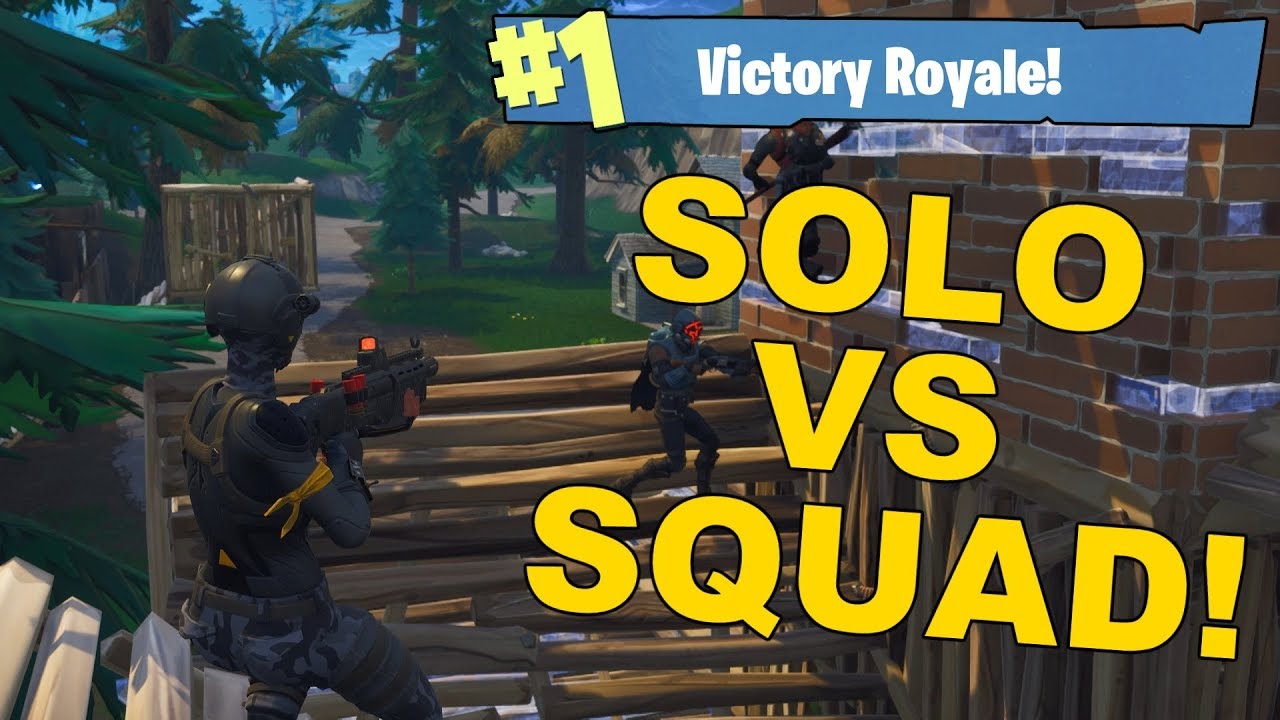 Έ&nu;&alpha; &chi;&alpha;&lambda;&alpha;&rho;ό Solo vs Squad Win! - Fortnite (Greek)