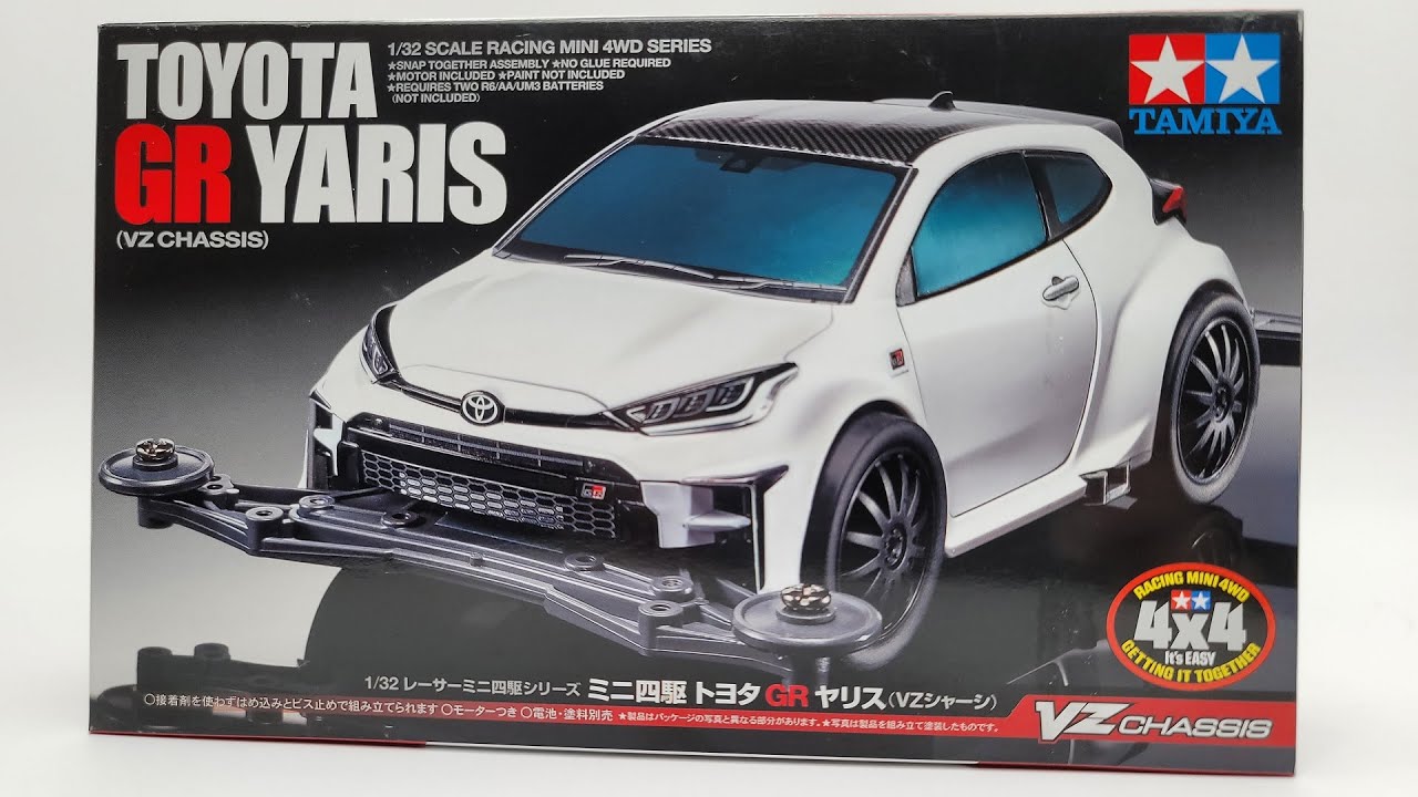 Комплекты Tamiya Mini 4WD: Toyota GR Yaris 18097